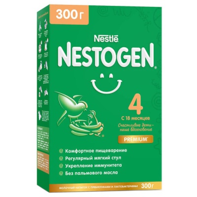 Детское молочко  Nestogen 4 Premium Nestle 82320  1